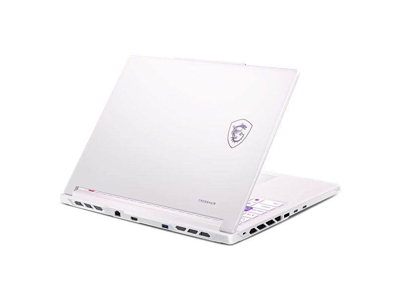 MSI Crosshair A16 HX MLG Edition E8WFK Stellar White AMD Ryzen 9 8940HX-16GB DDR5-512GB Gen4-16-inch 240Hz-RTX 5060 GDDR7 8GB-Win11 - at PSC Computer Cambodia